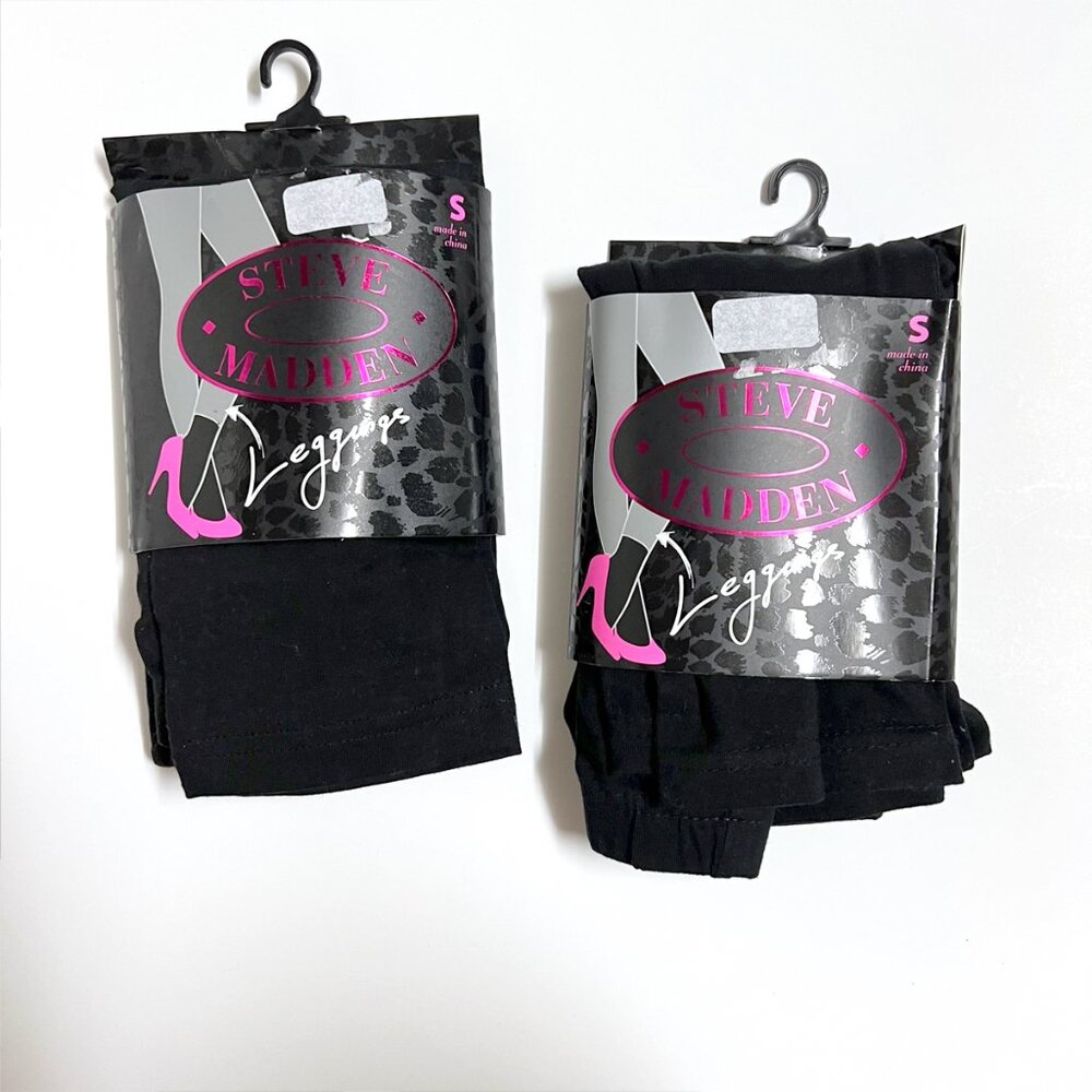 Steve Madden Black Leggings (2 pairs)